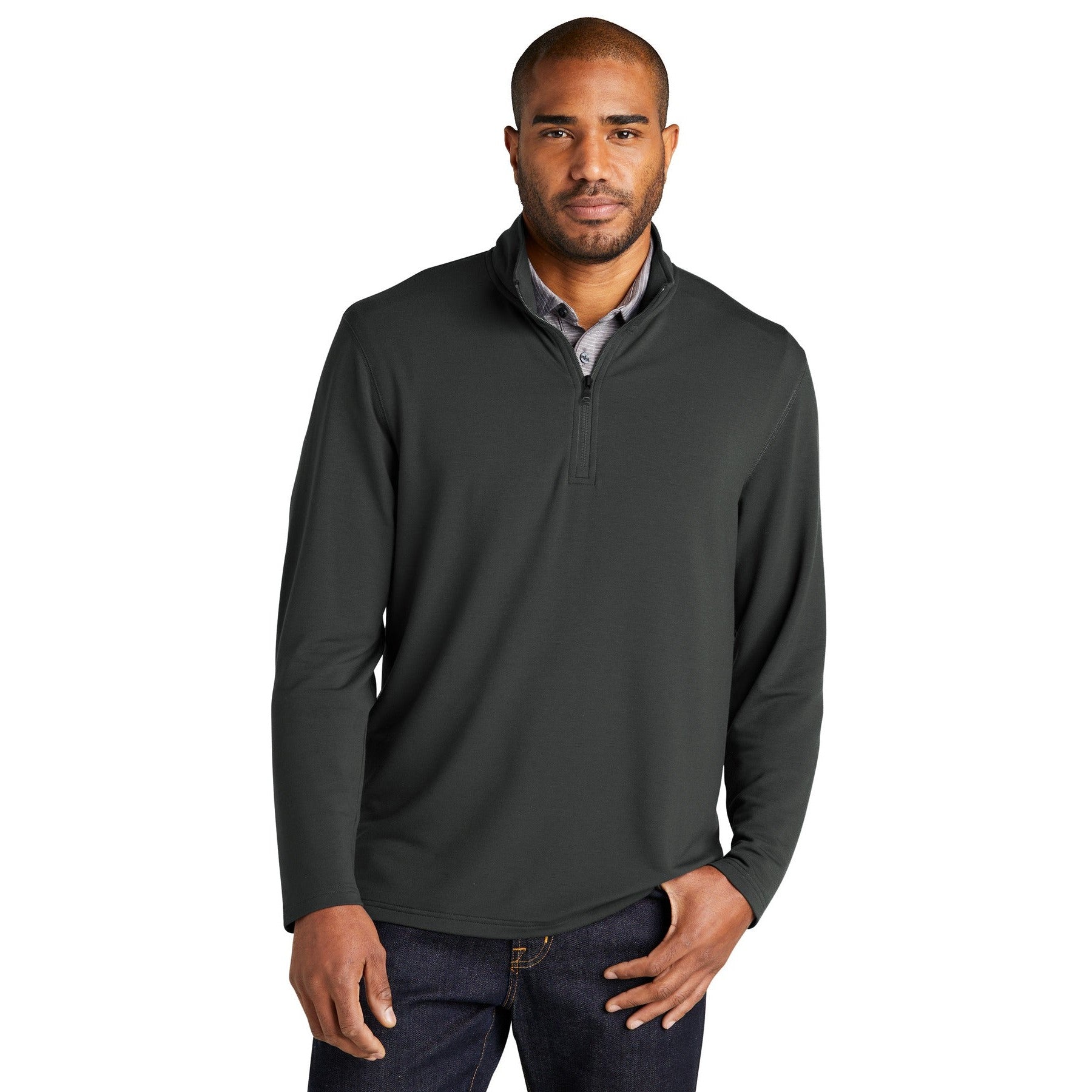 Port Authority-Port Authority® Microterry 1/4-Zip Pullover K825-MedTech-2